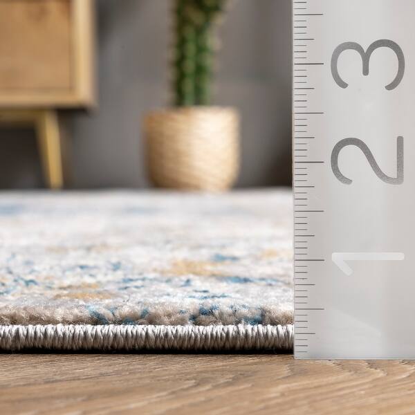 nuLOOM Transitional Vintage Medallion Shaffer Area Rug Bed Bath