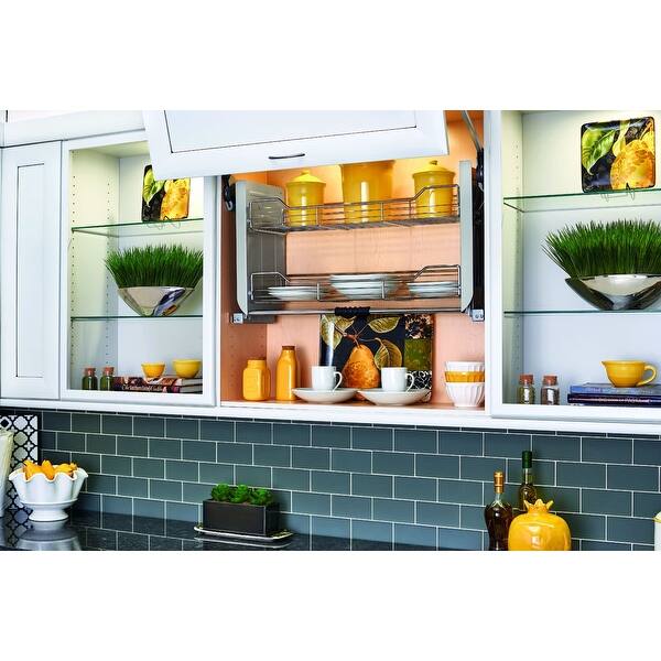 Shop Rev A Shelf 5pd 36crn 5pd Series 36 Upper Cabinet Pull Down