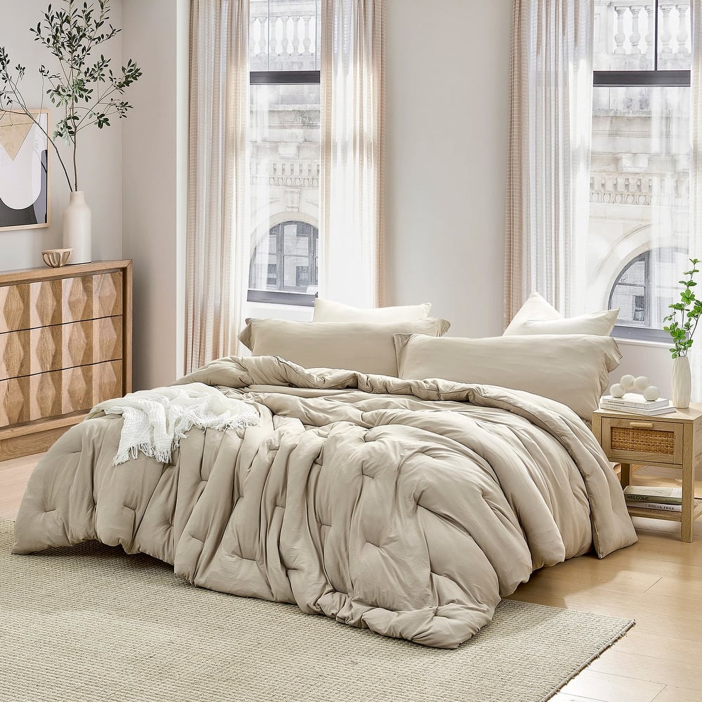 Summertime Thick® - Coma Inducer Oversized Comforter Set - Island Taupe