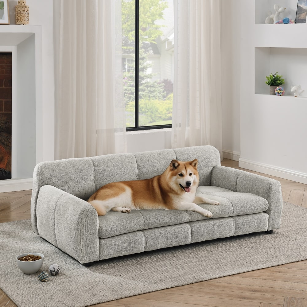 Soft and Comfortable Pet Bed For Big and Oversized Dogs, Durable Elevated Dog Sofa Bed, Comfortable Dog Sofa