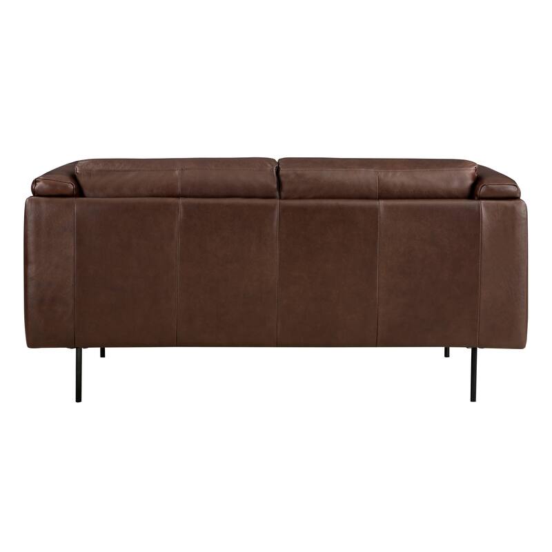 Nottawa Leather Living Room Loveseat