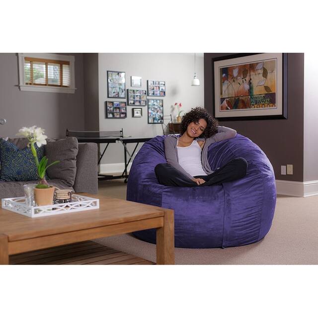 5-foot Bean Bag Chair Large Memory Foam Bean Bag