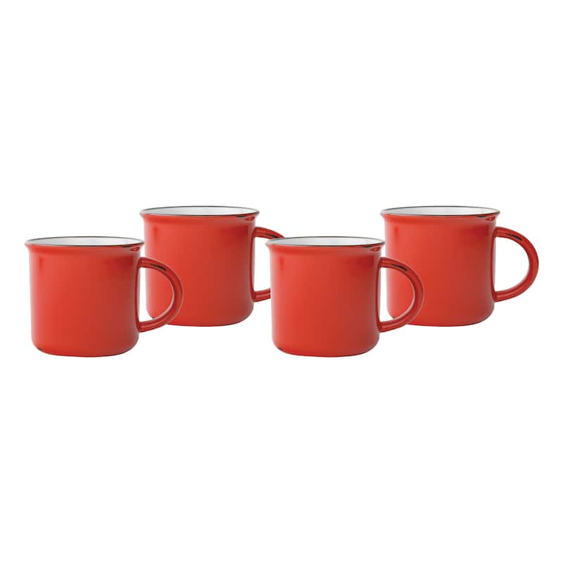 Tinware Mugs- Set of 4