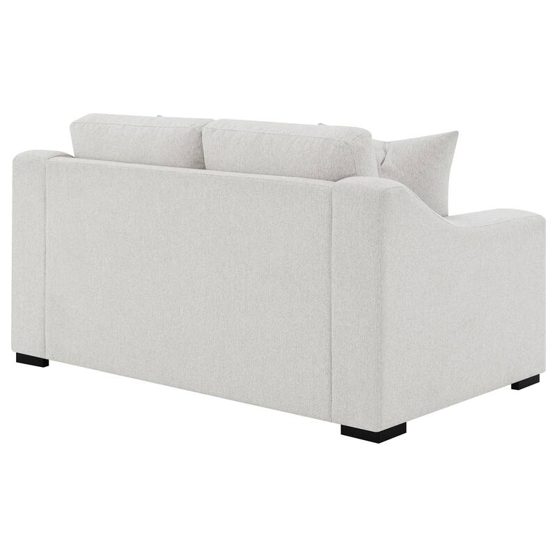 Ashlyn Upholstered Sloped Arm Sofa Set