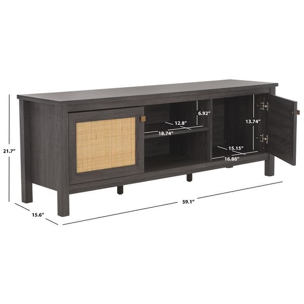 Safavieh Esma Oak Casual Mdf Media Cabinet