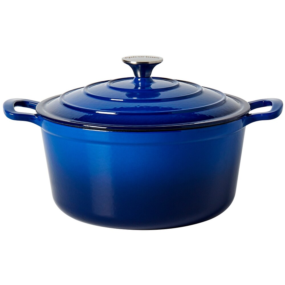 Stove or Grill De La Terre Large Ceramic Dutch Oven Thermal Shock-Resistant Cookware Designed for the Oven Microwave 11 inches / 6.25 Qt