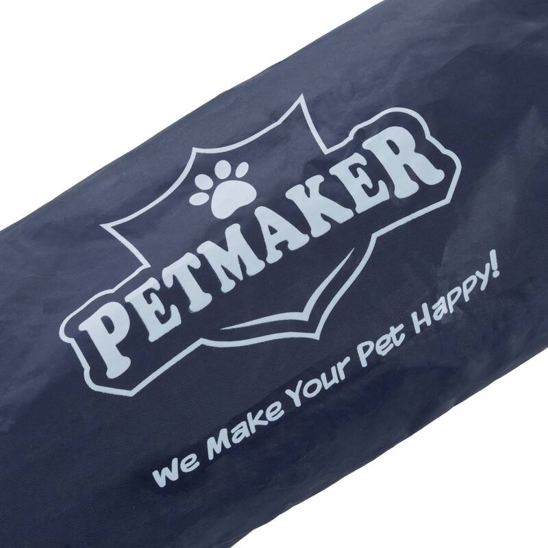 Petmaker Steel Frame Elevated Dog Bed with Non-Slip Feet - Indoor/Outdoor Puppy Cot for Pets