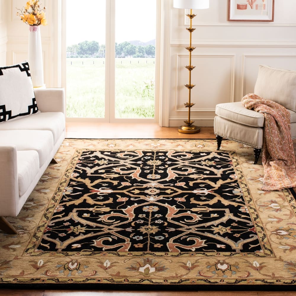 SAFAVIEH Handmade Heritage Abc Traditional Oriental Wool Rug