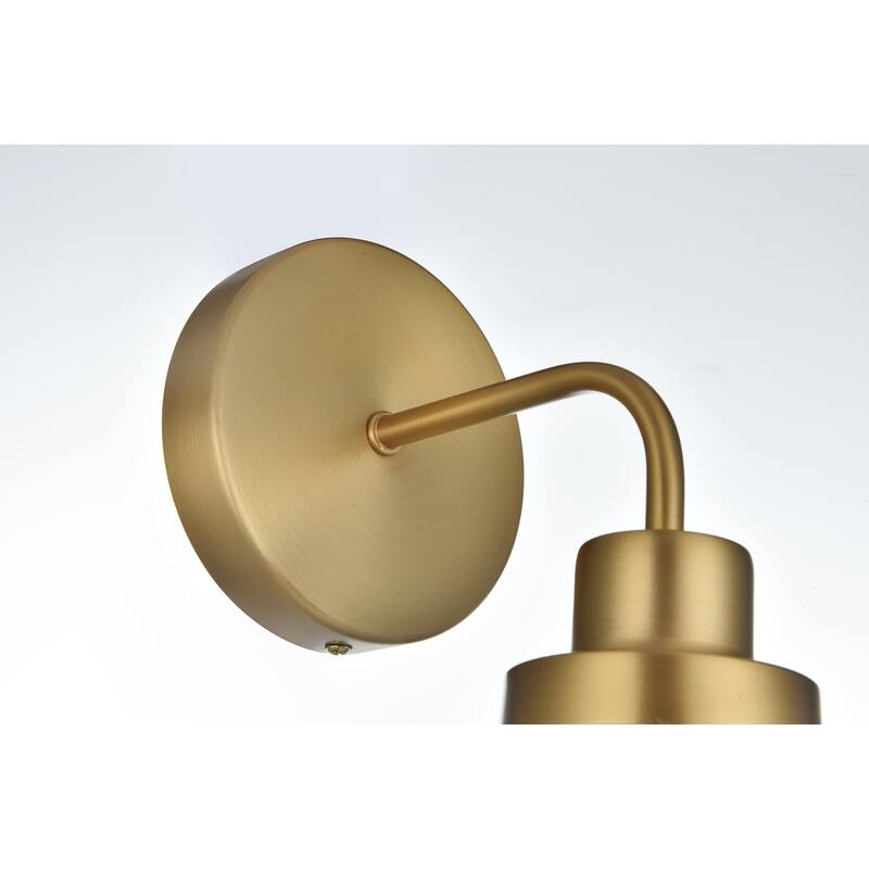 Hudson Clear Glass 1-light Bath Sconce