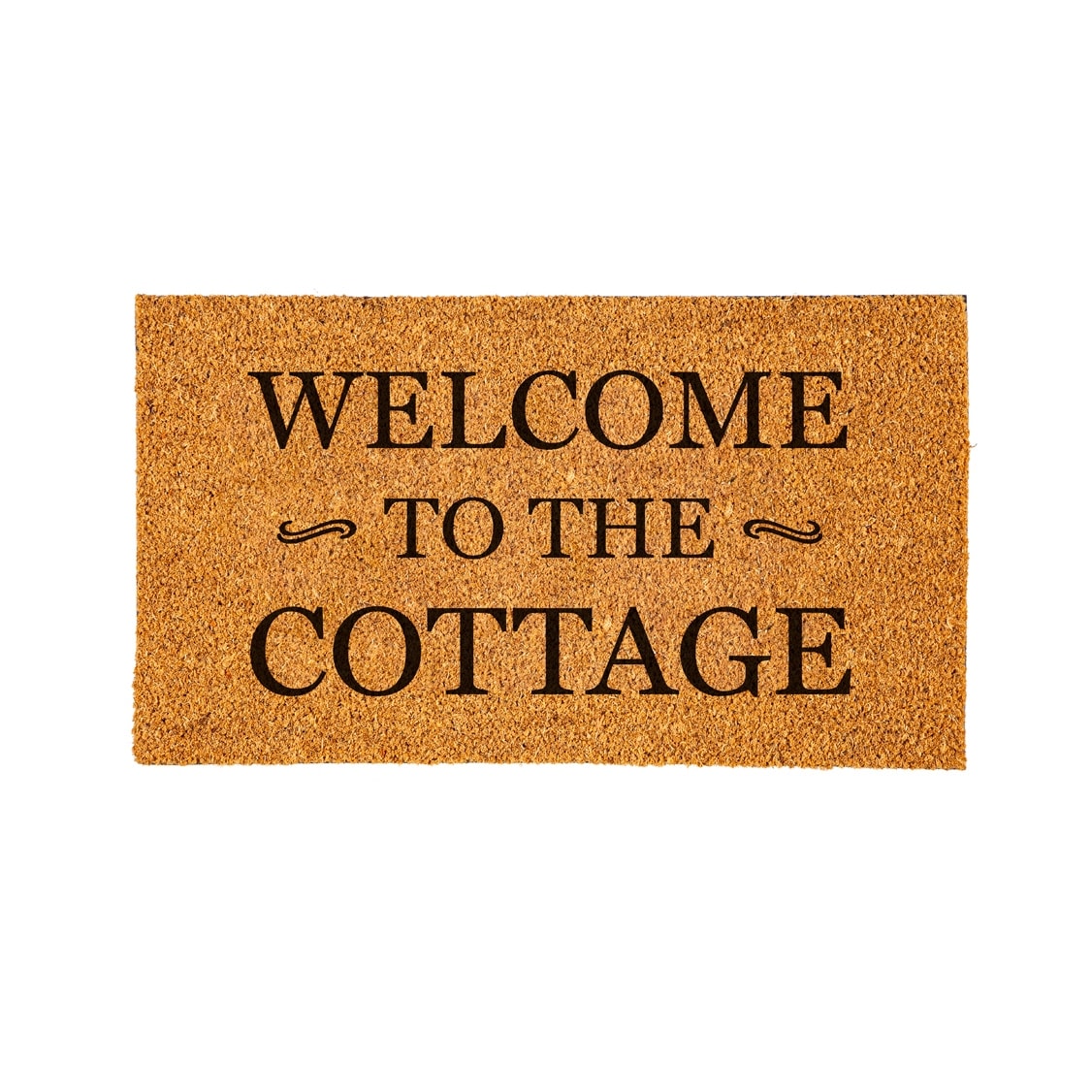 Coir Mat, Welcome to the Cottage, 16" x 28"
