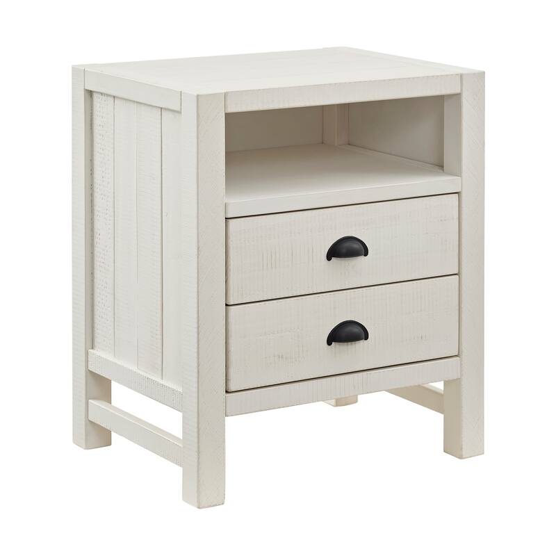 Arden 5-Piece Wood Bedroom Set with King Bed, Two 2-Drawer Nightstands, 5-Drawer Chest, 6-Drawer Dresser