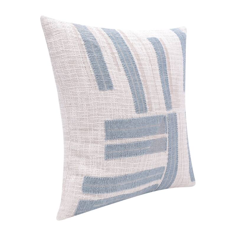 Sevita Stacy Garcia Modern Geometric Handmade Decorative Throw Pillow