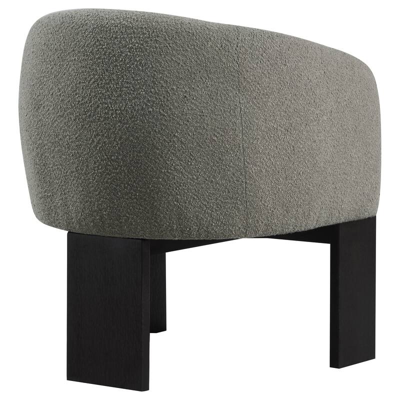 Valdez Boucle Upholstered Barrel Back Accent Chair - 28.25'' x 28.25'' x 31.25''