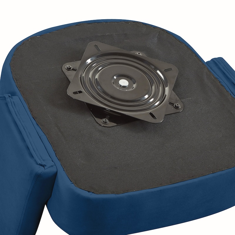 360 Degree Velvet Swivel Barrel Chair