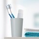 preview thumbnail 8 of 8, 2pcs Bathroom Toothbrush Tumblers for Kitchen 4.52"x3.03" Gray
