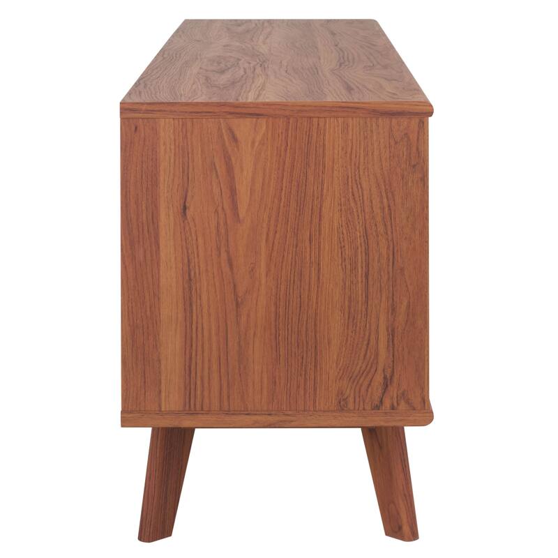 SAFAVIEH Alatar 3-Drawer Entertainment TV Media Stand (65" Flatscreen TV) - 58.7 in. x 15.2 in. x 23.9 in.