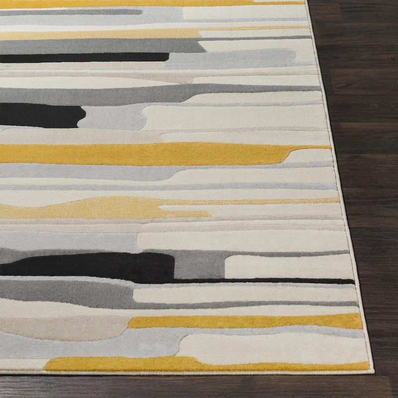 Livabliss City Mid-Century Abstract Area Rug