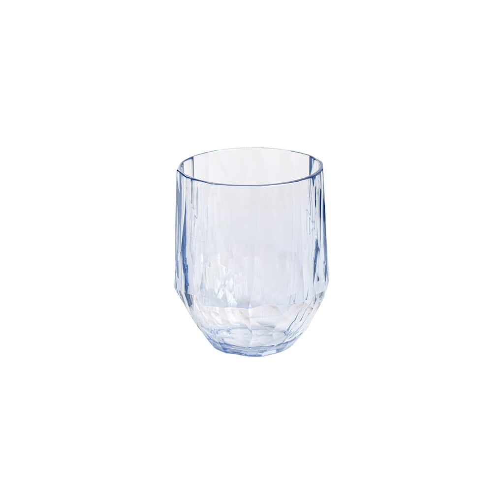 Superglass Blue Polycarbonate Stemless Wine Glass