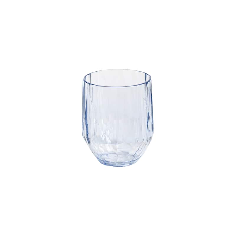 Superglass Blue Polycarbonate Stemless Wine Glass