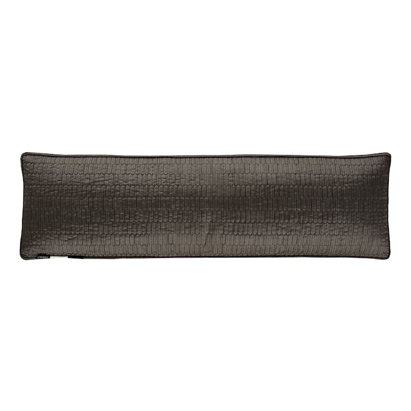 J. Queen New York Metropolitan Bronze Bolster Decorative Throw Pillow