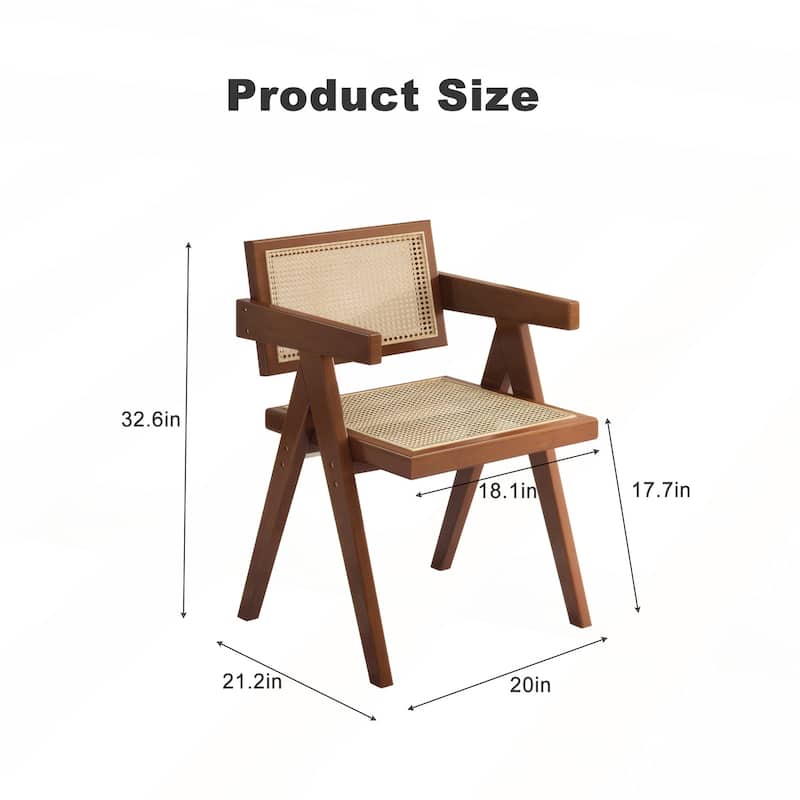 Modern Mid Century Dining Chairs Set of 2