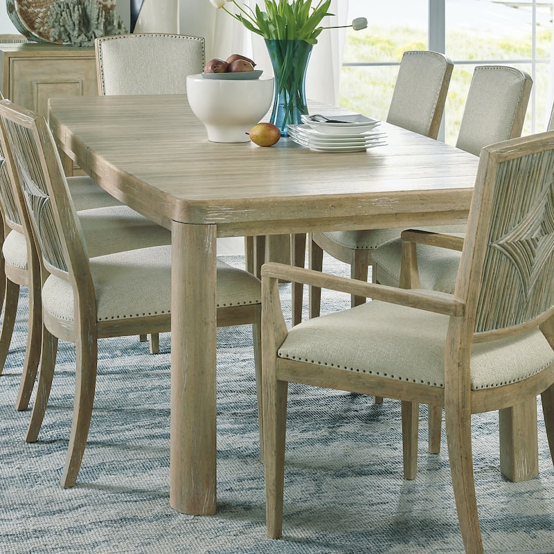 Hooker Furniture Surfrider 82-100" Wide Luxury Coastal Beach Casual - Driftwood