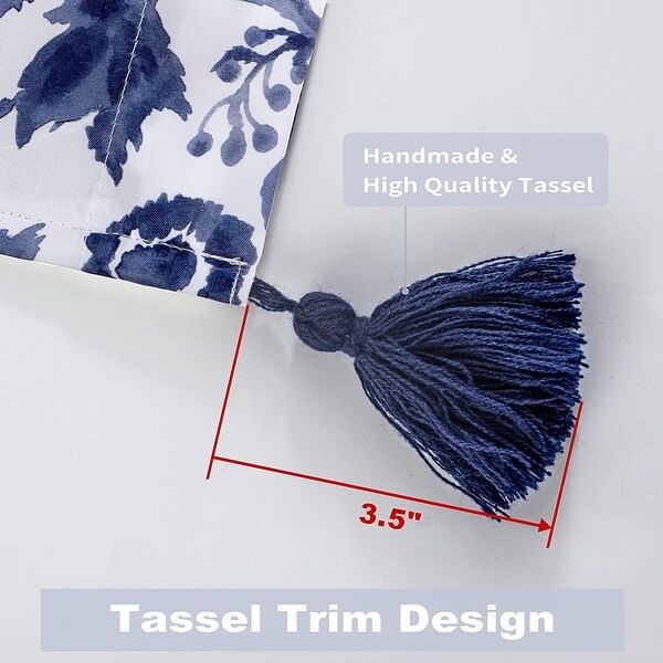 DriftAway Julia Watercolor Blackout Room Darkening Grommet Lined Thermal In