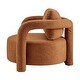 preview thumbnail 5 of 27, NPD Furniture Maisie Faux Shearling Accent Arm Chair