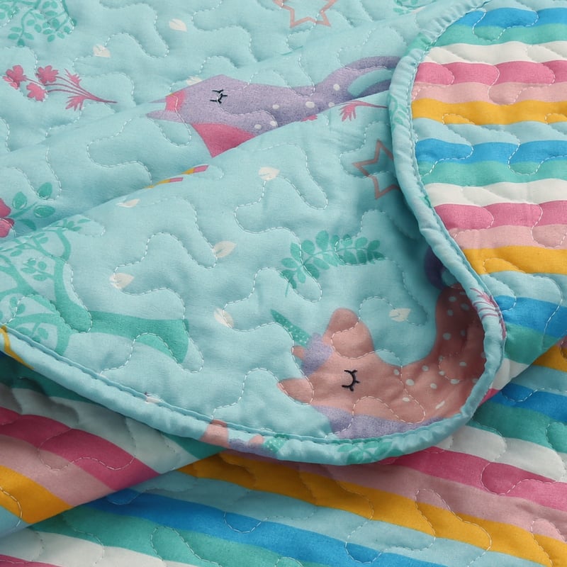 MarCielo Kids Quilt Set Bedspread Set For Children Girls Boys Coverlet