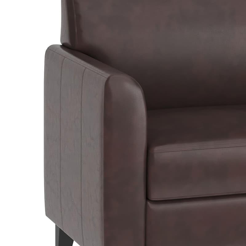 LeatherSoft Chair with Clean Line Stitched Frame - 30.5"W x 29"D x 31.5"H