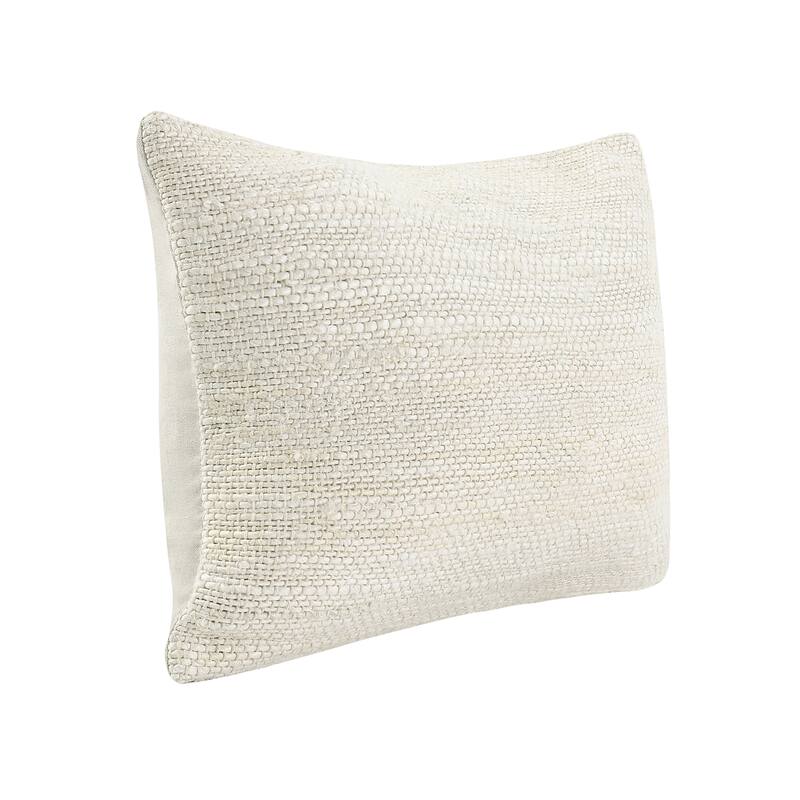 Villa by Classic Home Halter Handcrafted Jute Throw Pillow