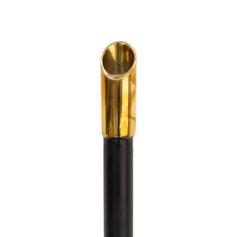 Achla Designs Multi Functional Aerator Poker, 48 Inch Tall, Black and Brass Finish