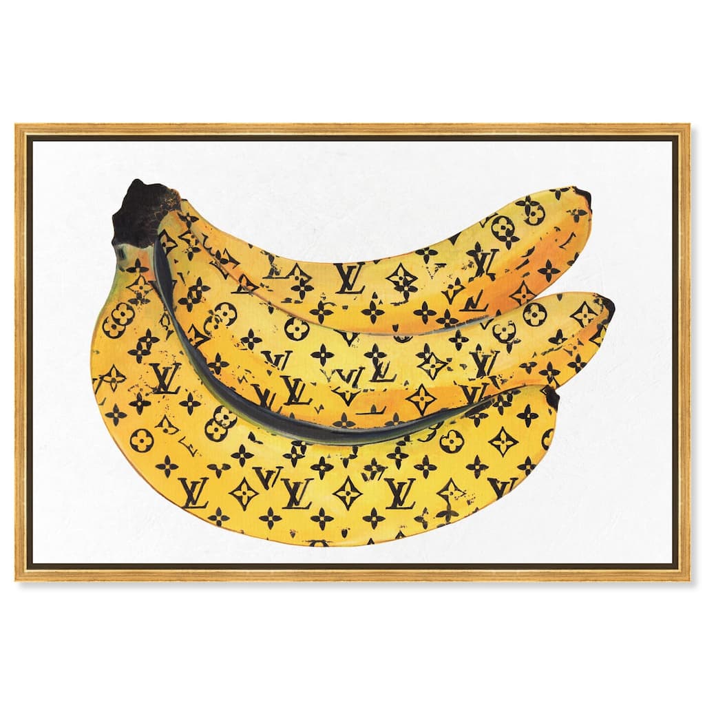 Fashion Bananas Canvas by Art Remedy