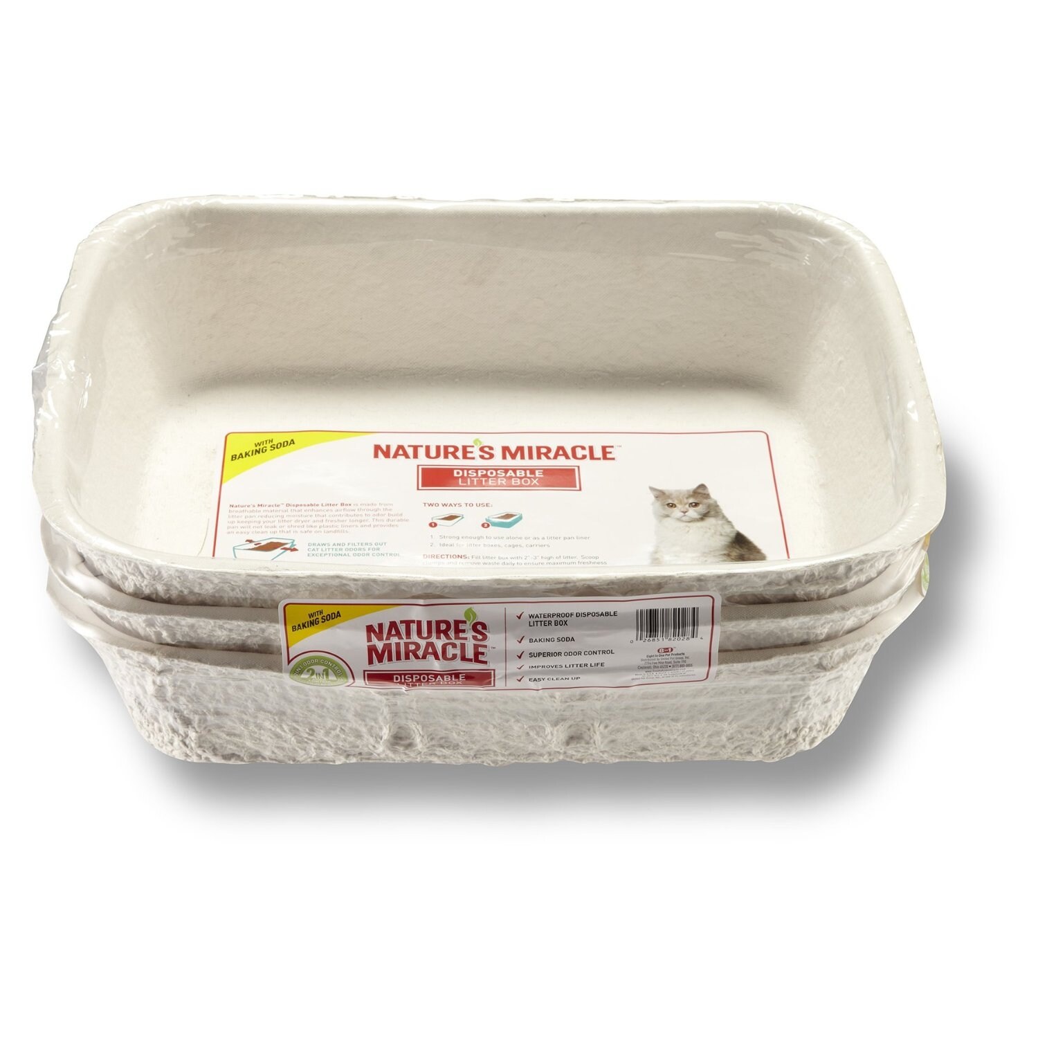 Shop Nature S Miraclea P 82028 Disposable Cat Litter Box 3 Pack