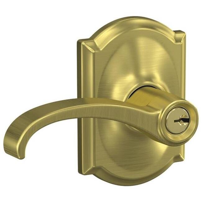 Schlage Custom Whitney Single Cylinder Keyed Entry Door Lever Set with