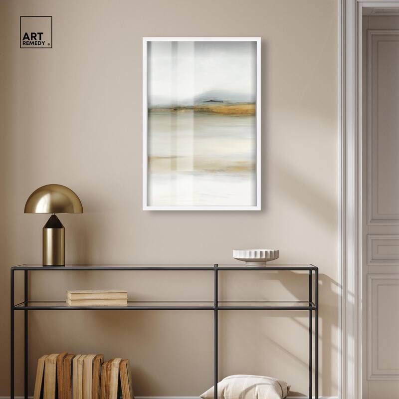 Misty Expanse II Shadowbox by Art Remedy