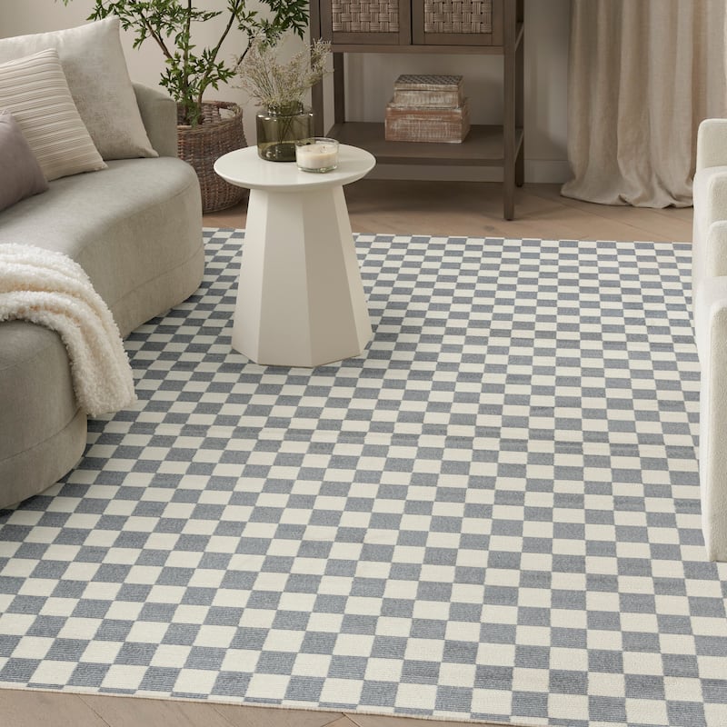 Nourison Serenity Home Indoor only Geometric Area Rug
