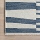 preview thumbnail 6 of 8, Nuloom Kelcey SuperiorWash Abstract Striped Machine Washable Area Rug
