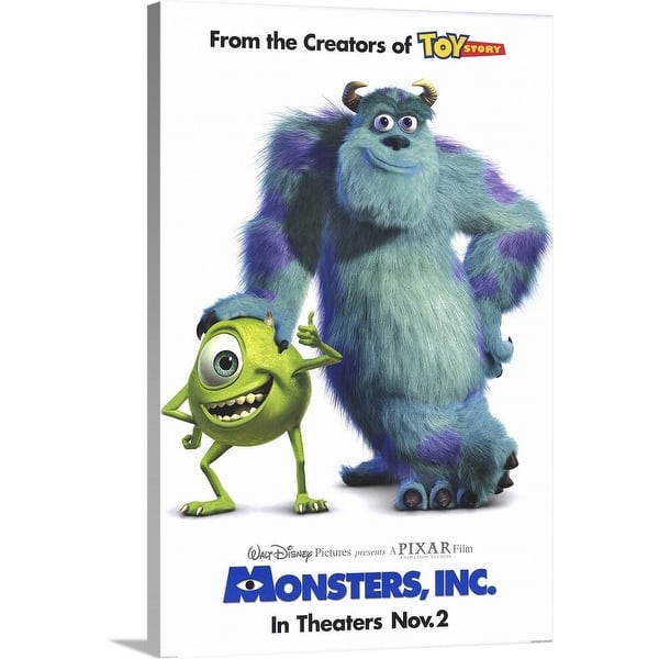 Monsters, Inc. (2001)" Canvas Wall Art - Bed Bath & Beyond - 24129812