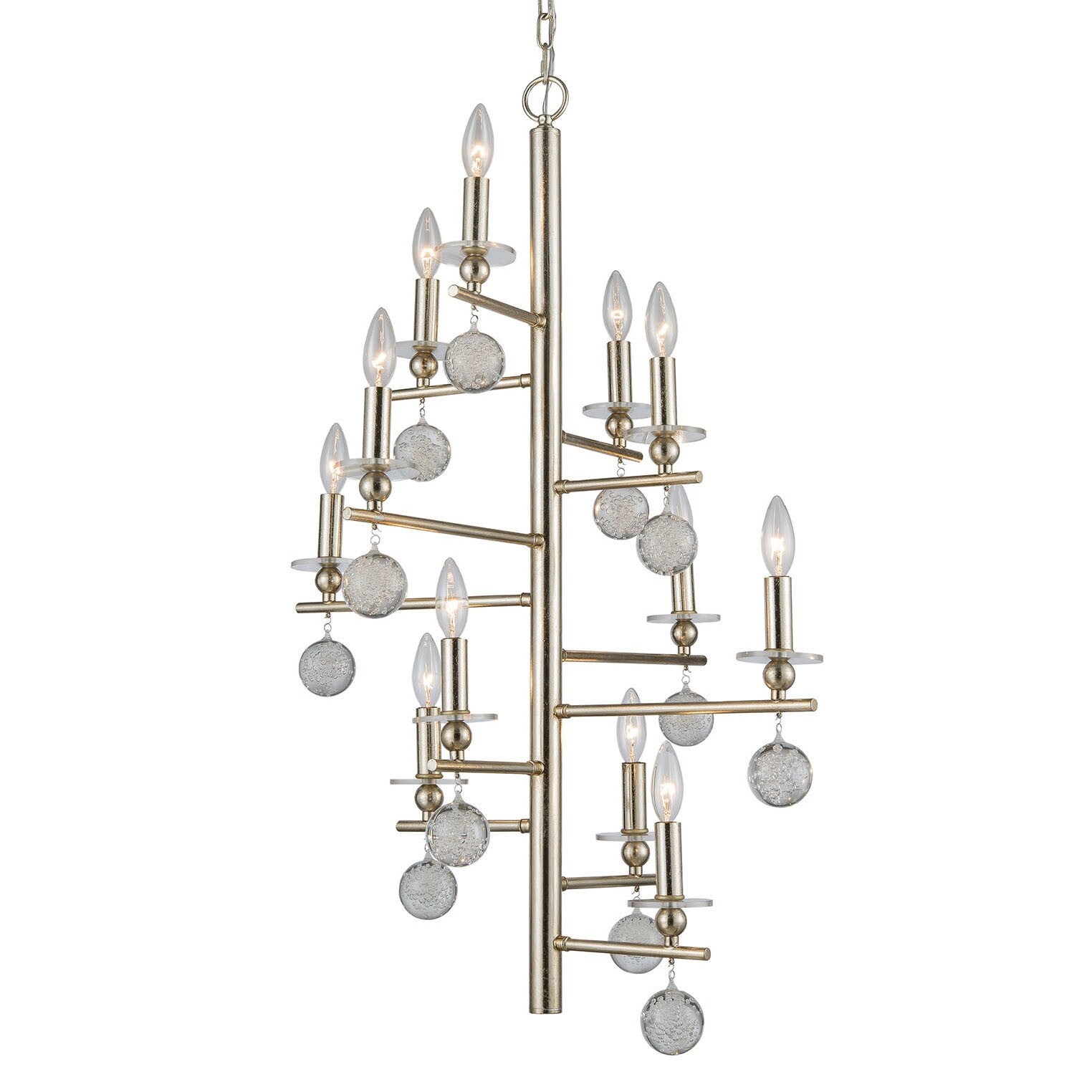 Elk Home D3878  Becoming 12 Light 25" Wide Crystal Chandelier - Chandeliers For Bedrooms by Overstock.com