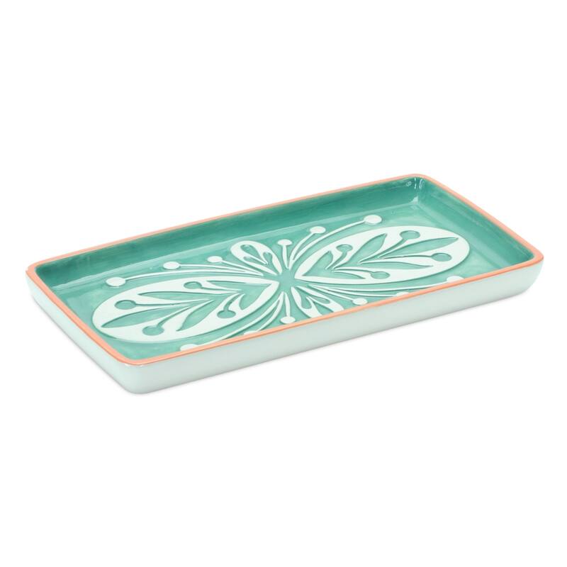 Ceramic Tray (Set of 6) - 8 x 4.25 x 3.25 - 8 x 4.25 x 3.25