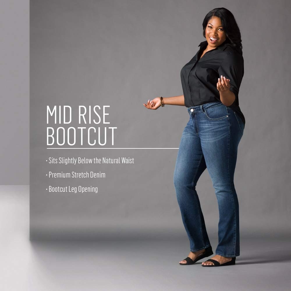 women's plus lee rider jeans