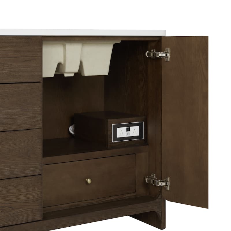 Gracyn 72" Double Vanity, Sable - 72
