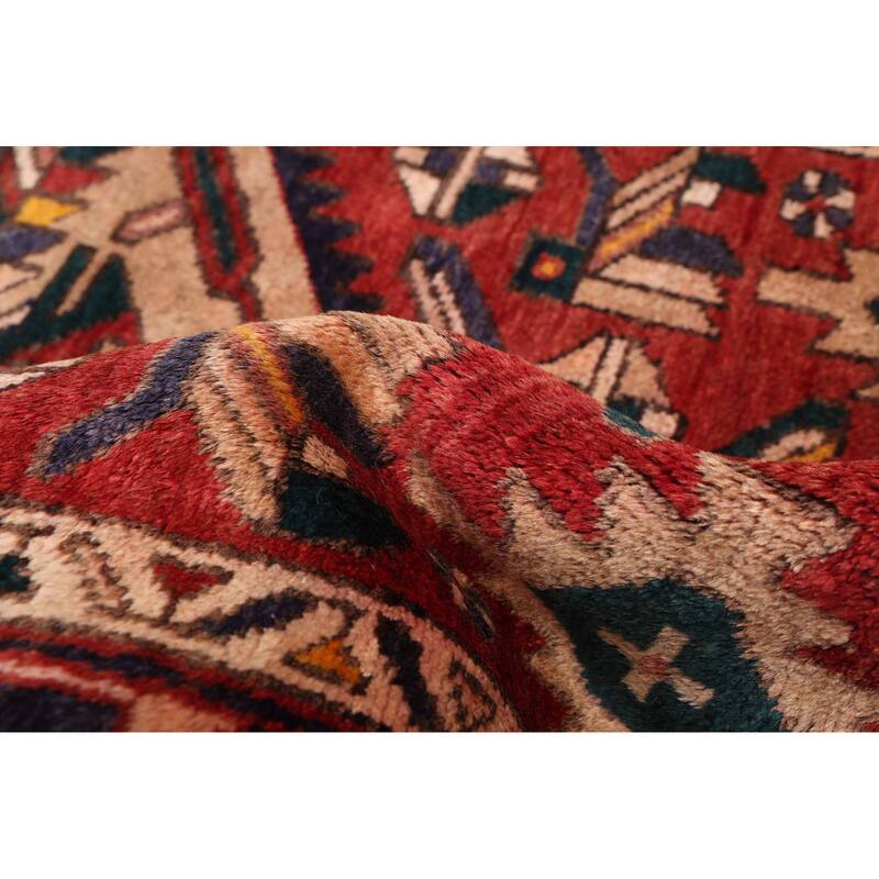 ECARPETGALLERY Hand-knotted Konya Anatolian Red Wool Rug - 3'7 x 11'0