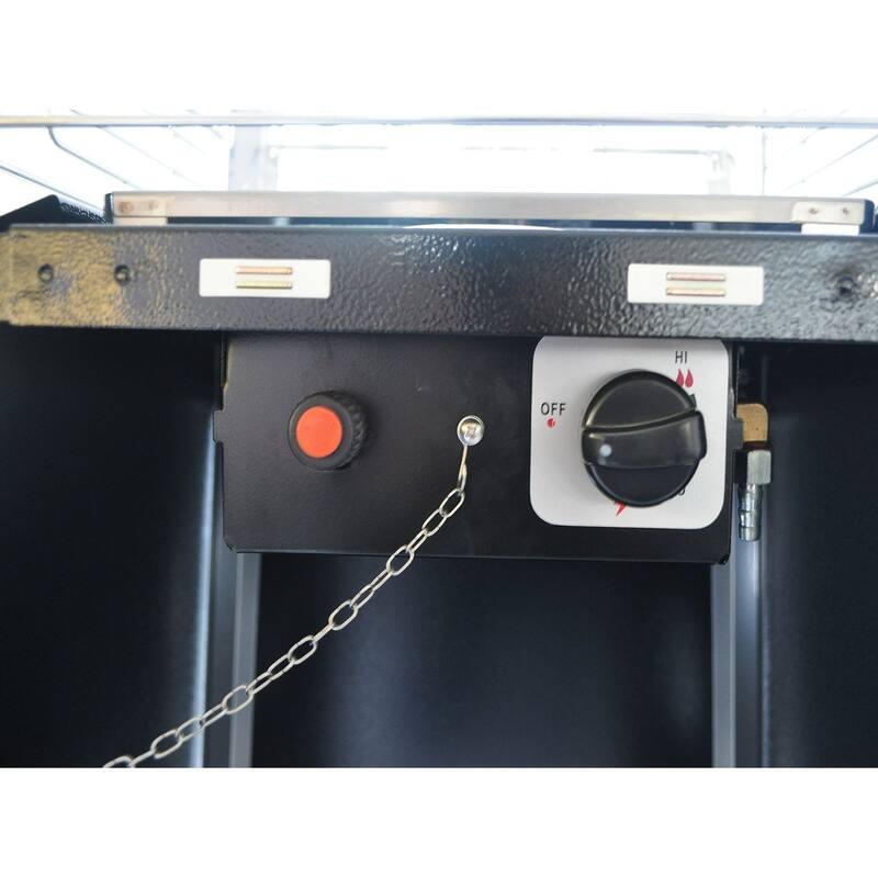 Outdoor Stainless Steel Standing Gas Propane Patio Heater