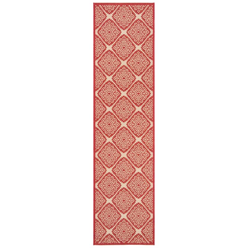 SAFAVIEH Beach House Phyllis Indoor/ Outdoor Waterproof Patio Backyard Rug