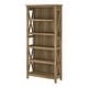preview thumbnail 4 of 72, Bush Furniture Key West Tall 5 Shelf Bookcase with Adjustable Shelves