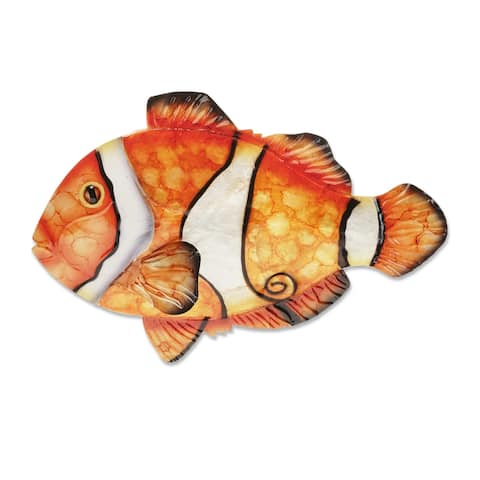 Clown Fish Wall Decor - 1 x 9 x 6