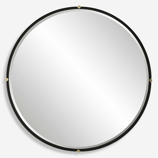Uttermost 09939 Bonded 48-7/8" Diameter Circular Beveled Accent Mirror