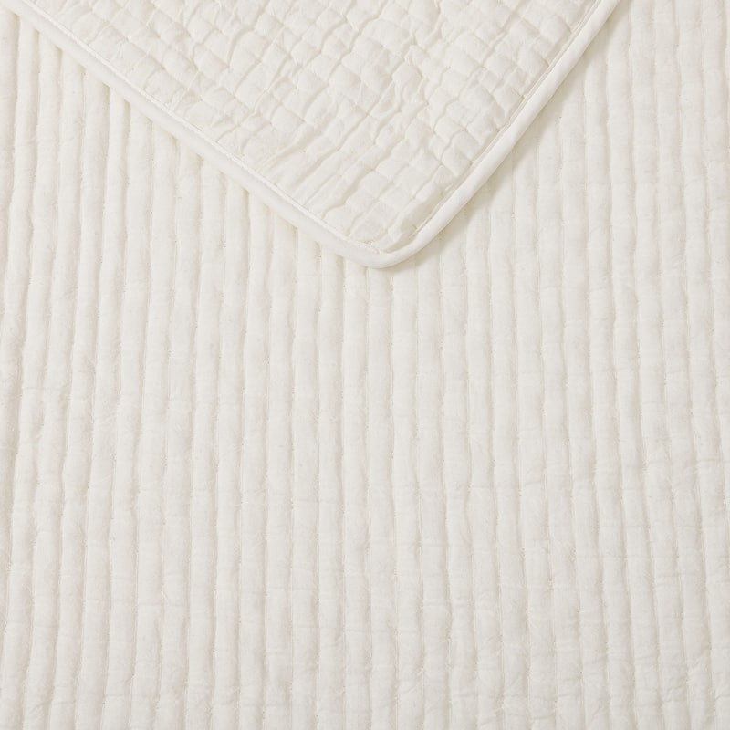 Tommy Bahama Ventura Cotton Beige Reversible Quilt